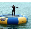 High Density Inflatable Water Trampoline For Playground / Amusement Park Equipment